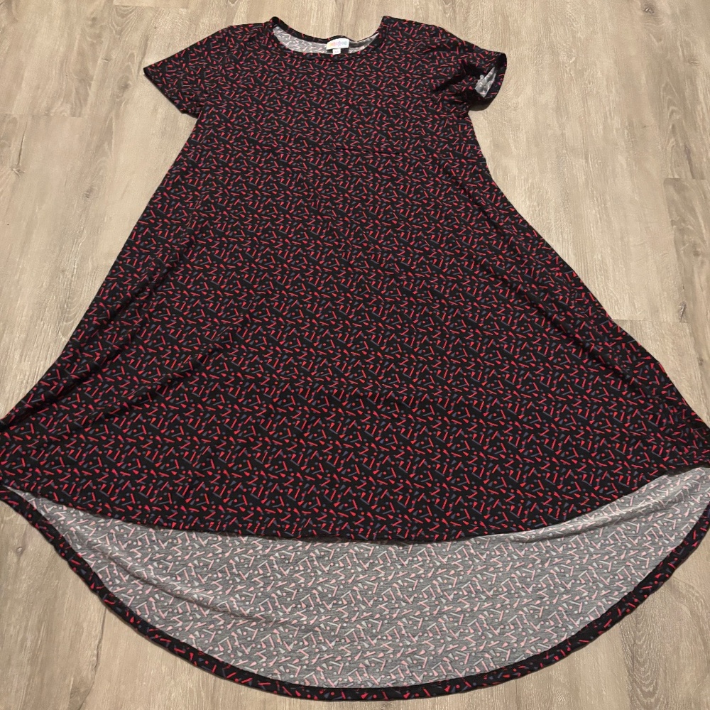 Lula roe patterned dress